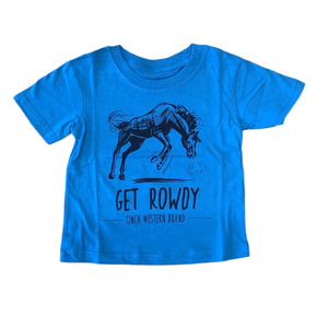 CINCH INFANT GET ROWDY TEE - TURQUOISE | MTT7672048