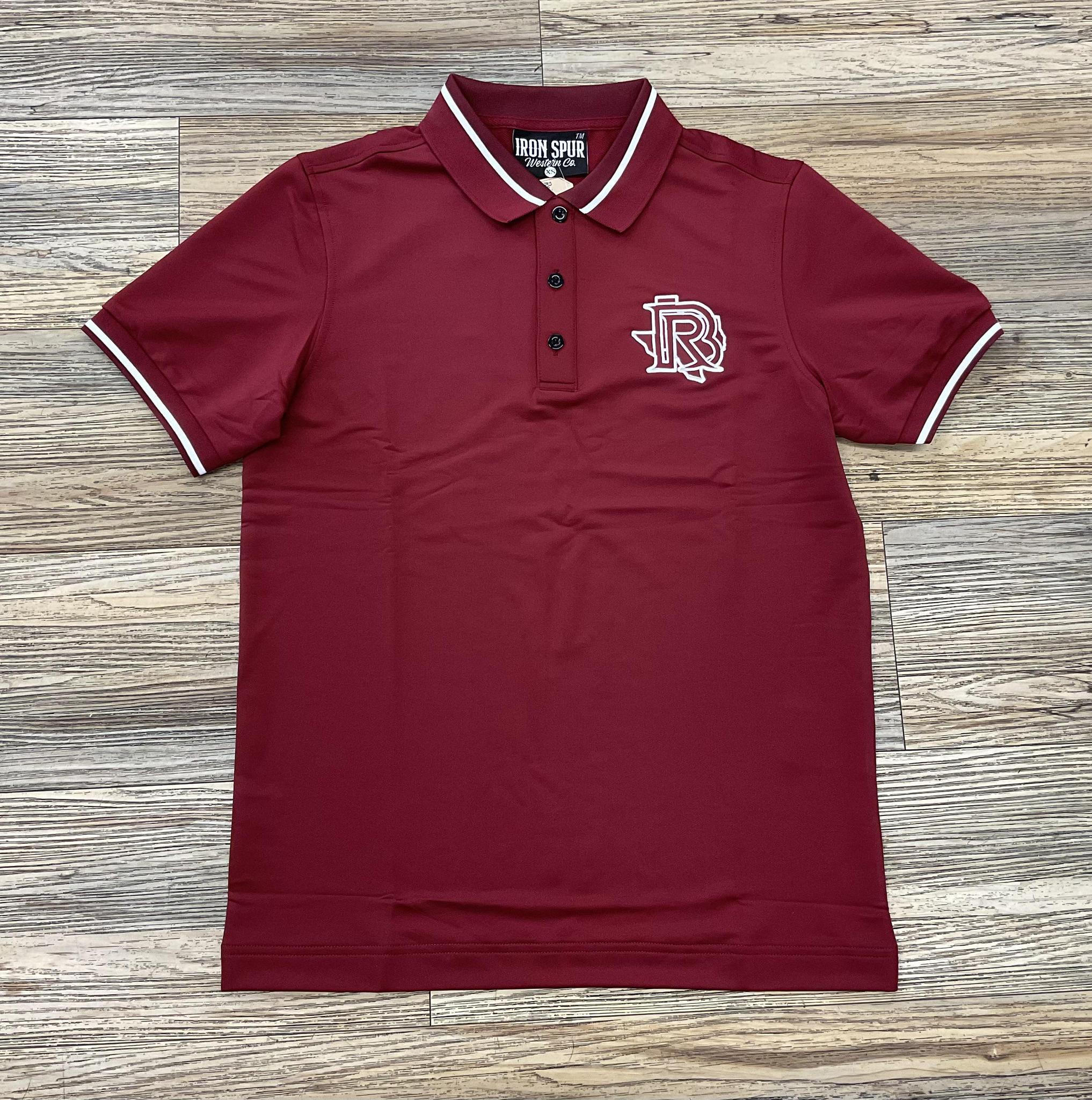 ‘’WALTER’’ BR BURGUNDY POLO