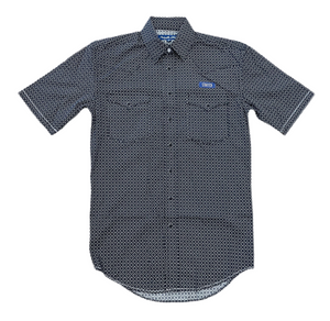 ‘’ADAN’’ MEN’S PANHANDLE BLACK SHORT SLEEVE SHIRT |RMN3S06550