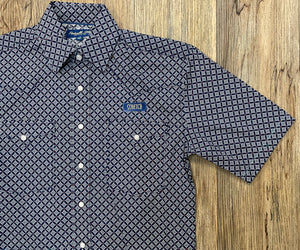 ‘’GEO’’ MEN’S PANHANDLE NAVY SHORT SLEEE SHIRT |RMN3S06545