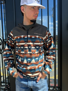 MENS ARIAT BASIS TURQUOISE SERAPE SWEATSHIRT | 10052731