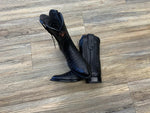 ‘’Robert’’ Mens Black Caiman Belly