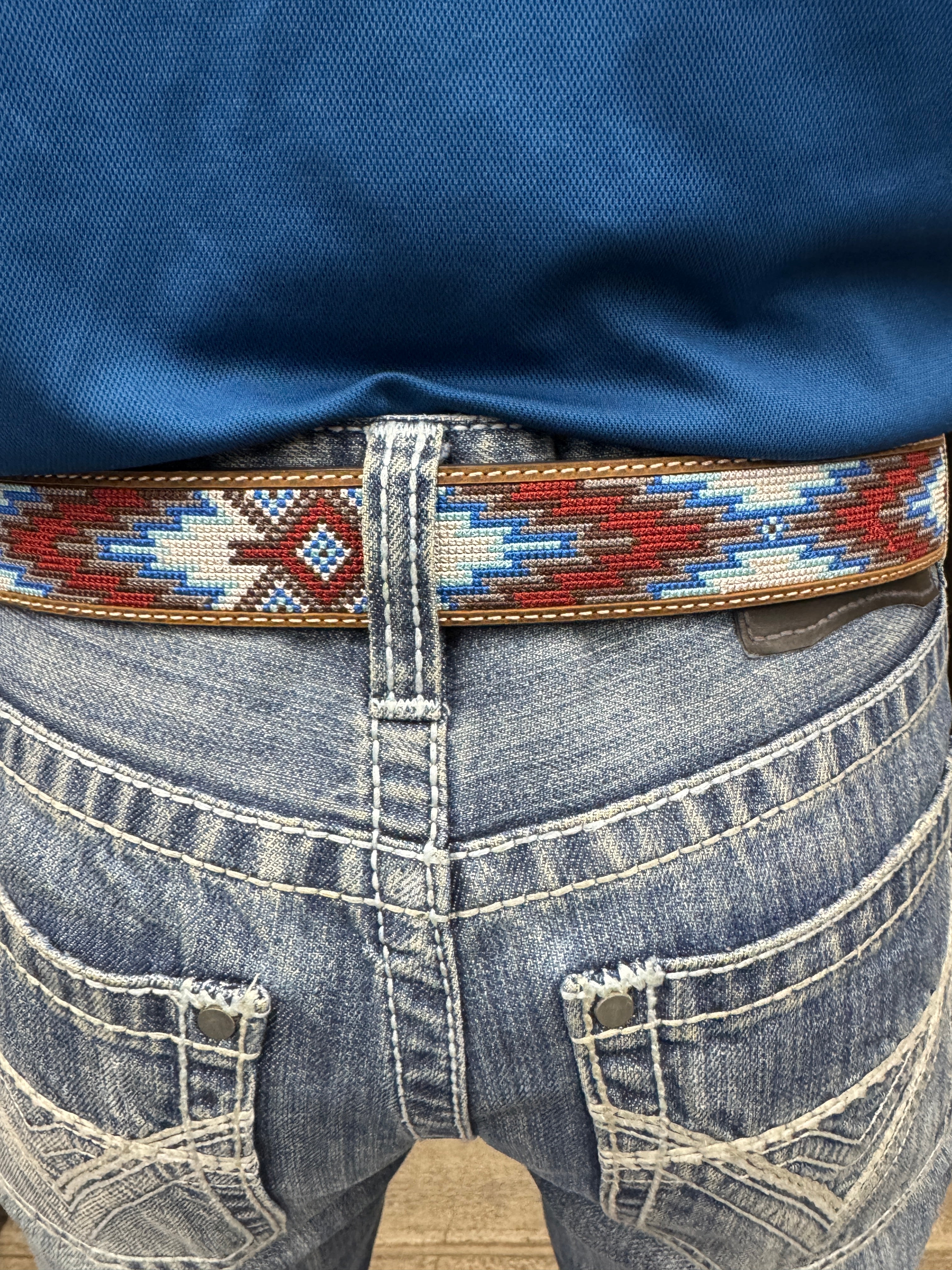 “ Kane “ | MEN BELT AZTEC WESTERN BELT N210004644