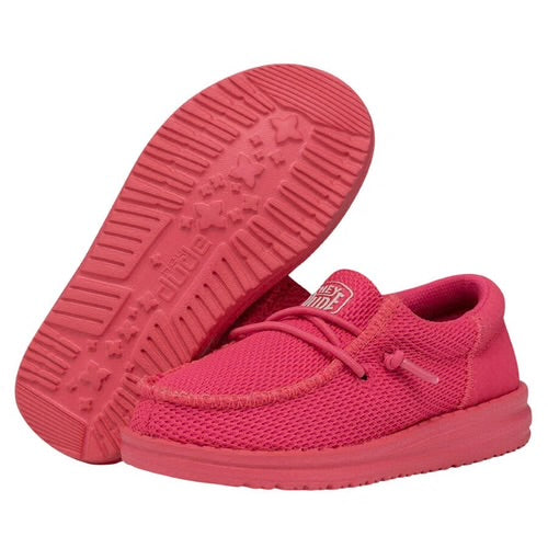WALLY HEY DUDE TODDLER FUNK MONO ELECTRIC PINK |40030-6QQ