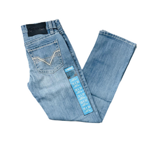 MEN’S ROCK & ROLL SLIM FIT STRAIGHT BOOT LIGHT VINTAGE JEANS | BM1RD06219 BLUE LABEL