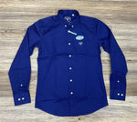 MEN’S ROYAL BLUE PLATINI WESTERN SHIRT |CPL9830