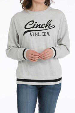 WOMEN’S CINCH GREY SWEATER |MAK7905004