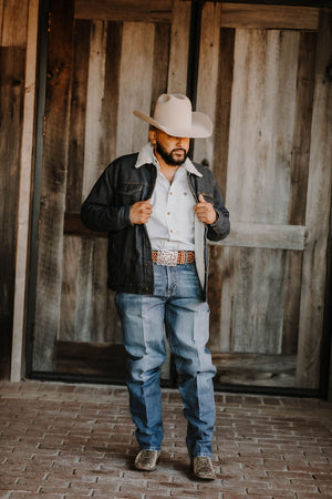 Easton “ WRANGLER GRIZZLY DENIM JACKET VINTAGE MEN JACKET