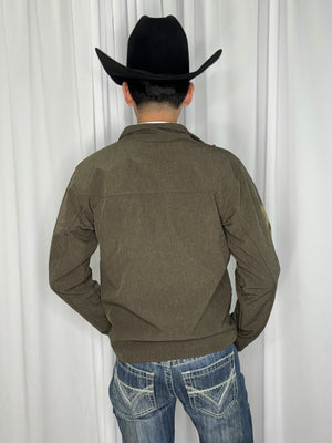 “  Patrick “ | MENS ARIAT BROWN HEATHER Softshell Jacket 10041276