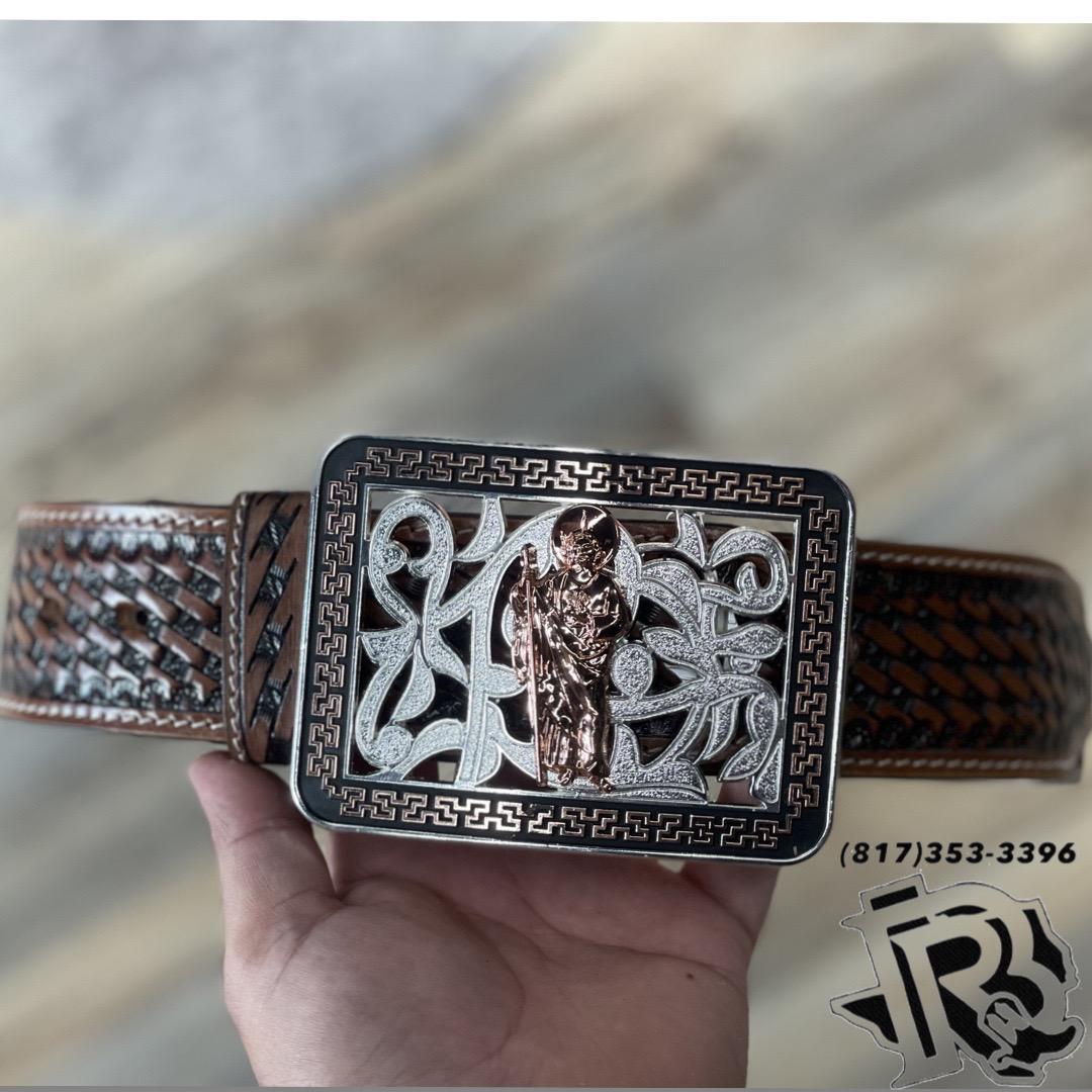 “ SAN JUDAS “ | MEN WESTERN BUCKLE FITS 2 INCH BELTS