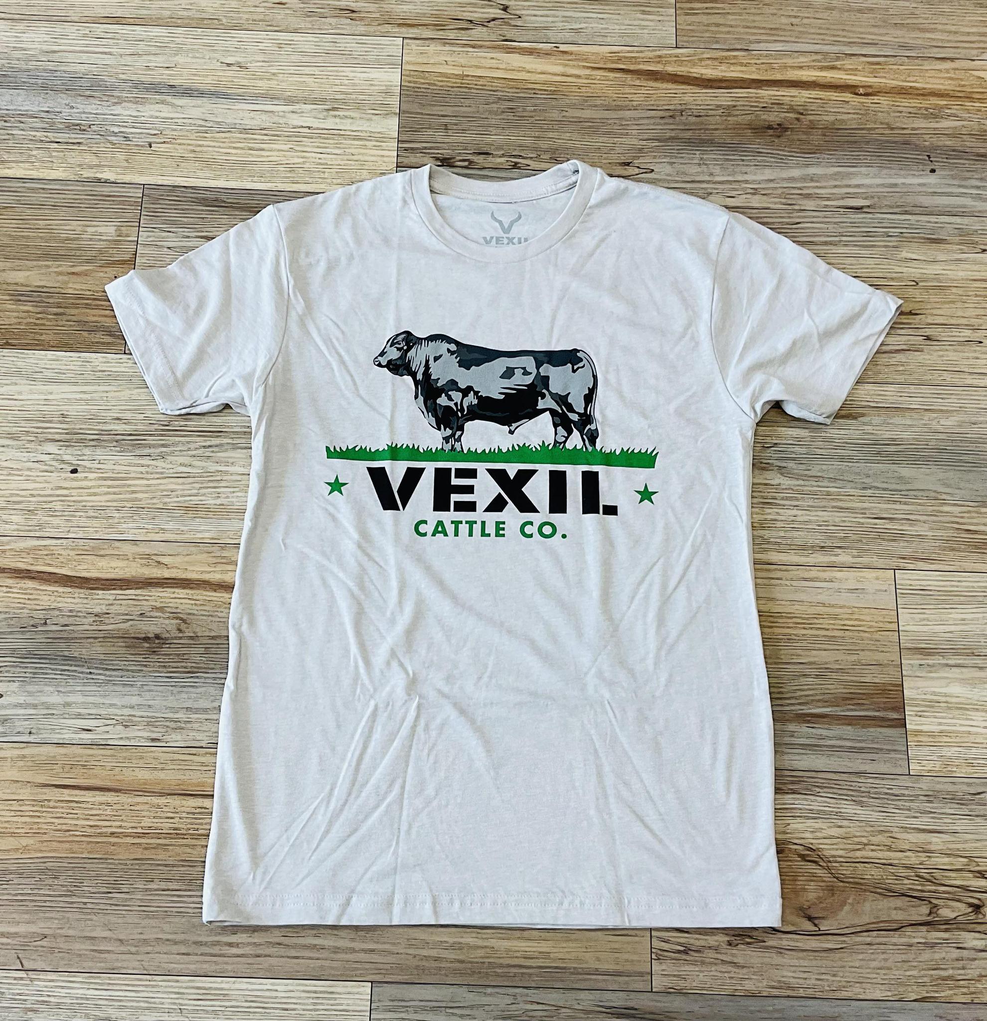 ‘‘HENRY’’ MENS BLACK BRANGUS SAND T-SHIRT