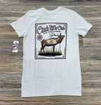 CINCH MENS WHITE T-SHIRT | MTT1690645