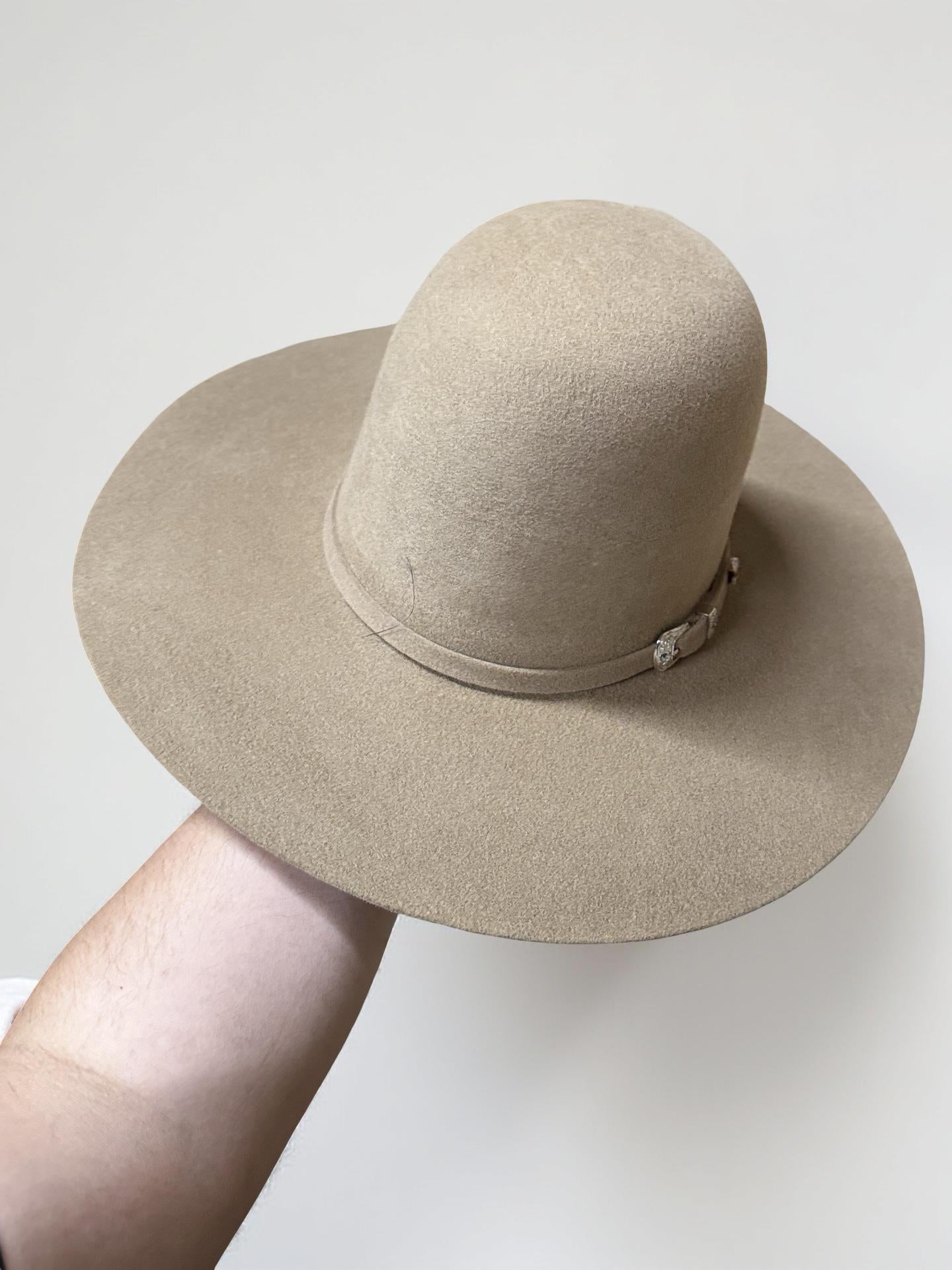 “ 4X PECAN JR “ | IRON SPUR ™️ KIDS WOOL OPEN CROWN WESTERN HAT