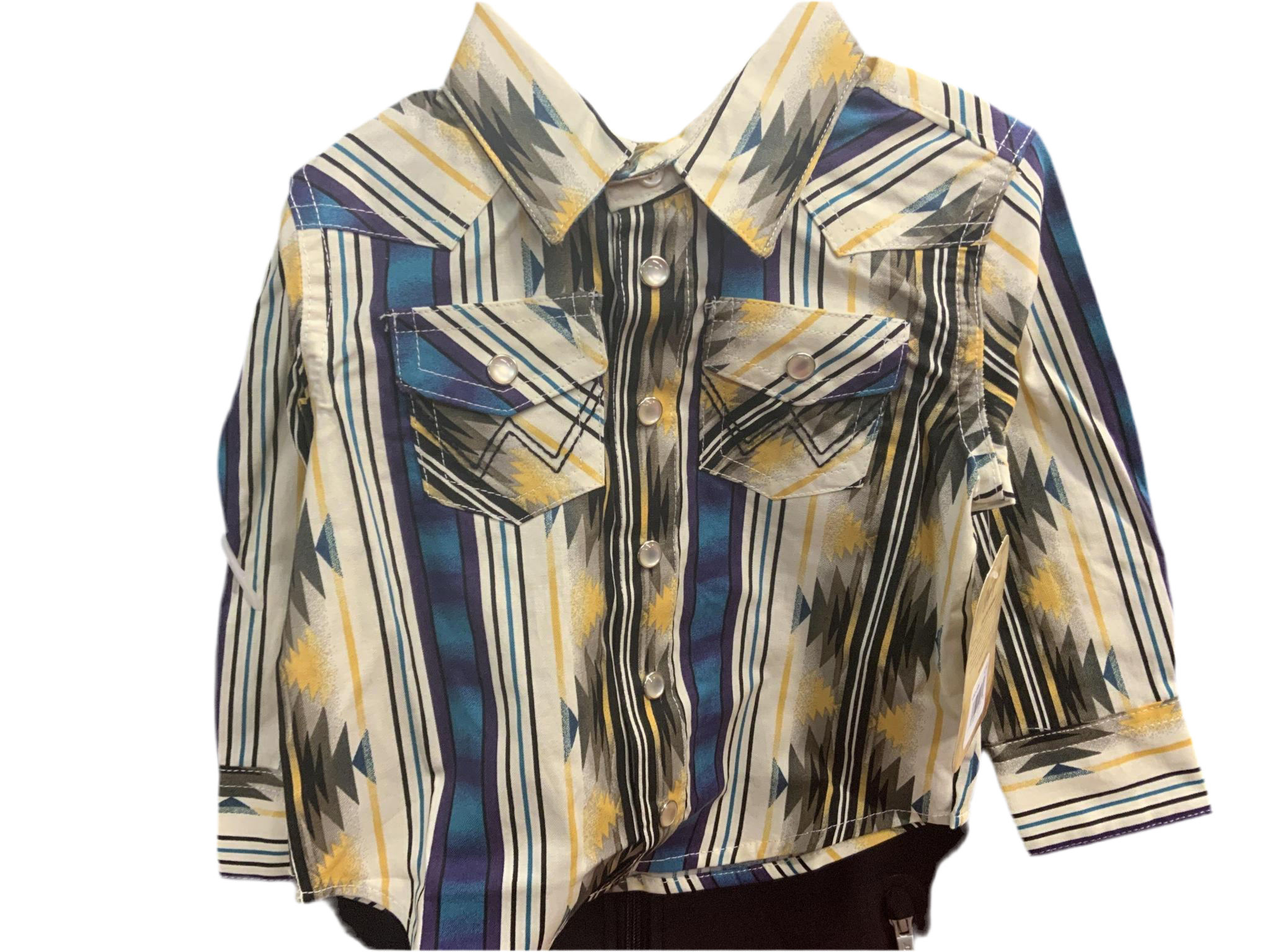 BOYS WRANGLER LONG SLEEVE SHIRT