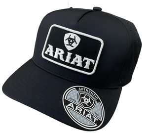 MENS ARIAT BLACK CAP |A300092601