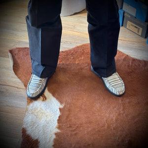 Mens hey dude Wally serape black gravel | 40017-OYB