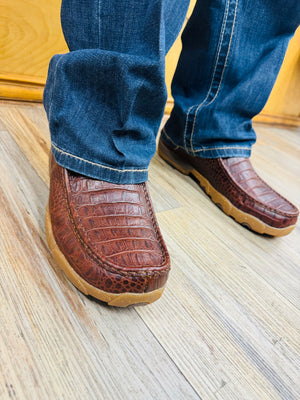 MENS CHUKKA DRIVING MOC GINGER TWISTED X |MDM0103