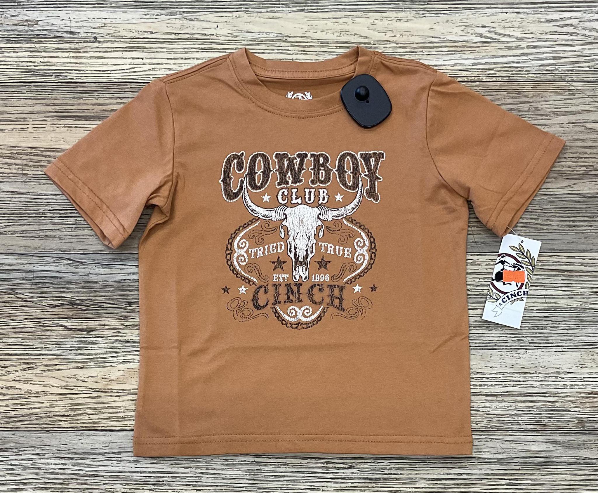 CINCH TODDLER RUST T-SHIRT | MTK7671094