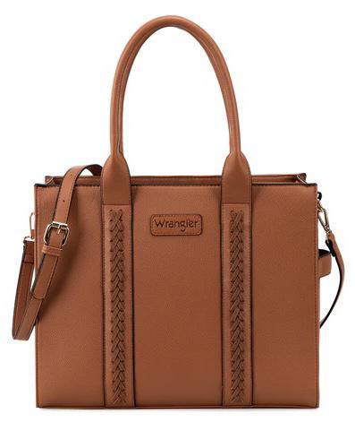 Wrangler Carry-All Tote/Crossbody - Brown