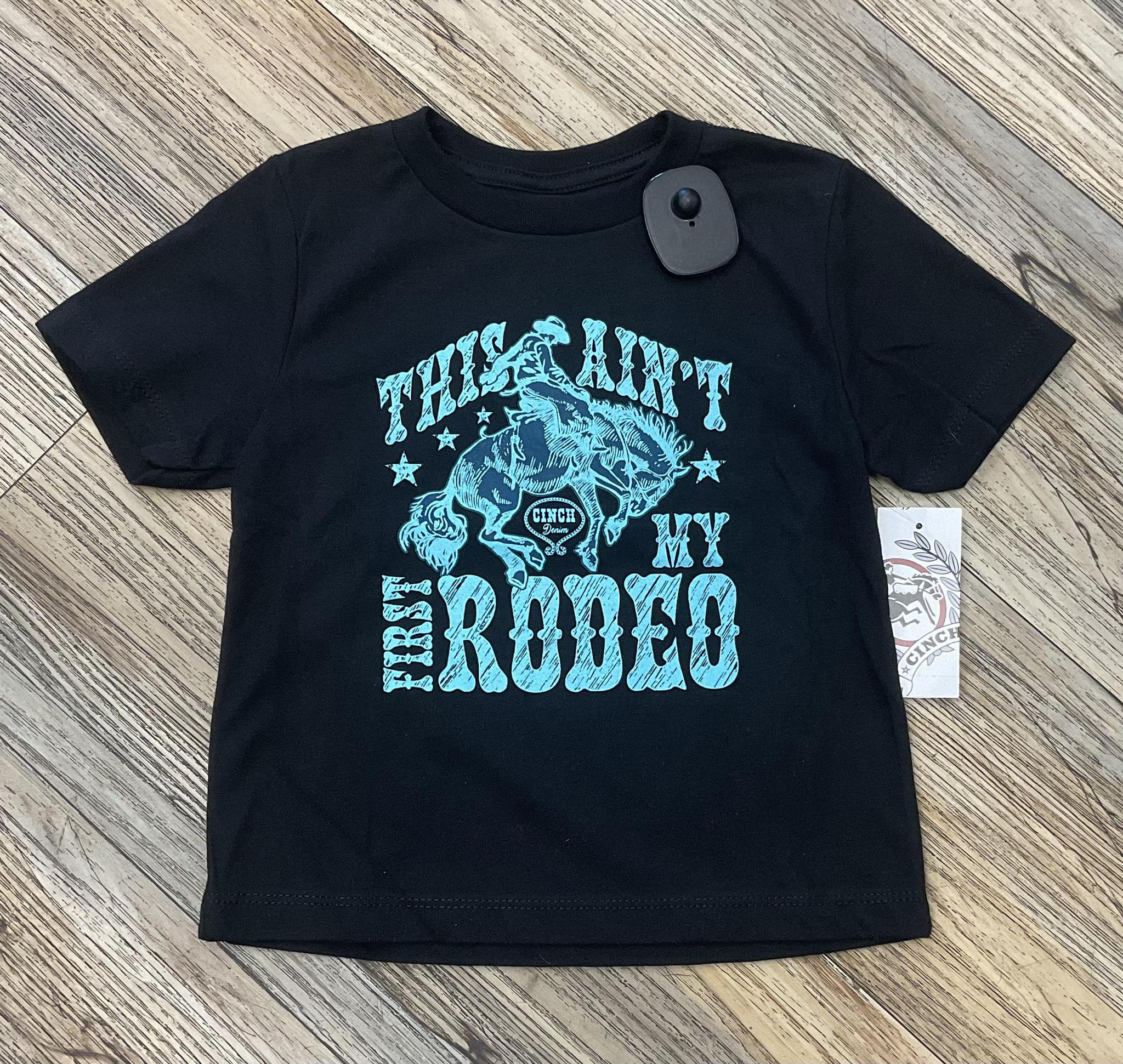CINCH BOYS BLACK TEE | MTT7671097