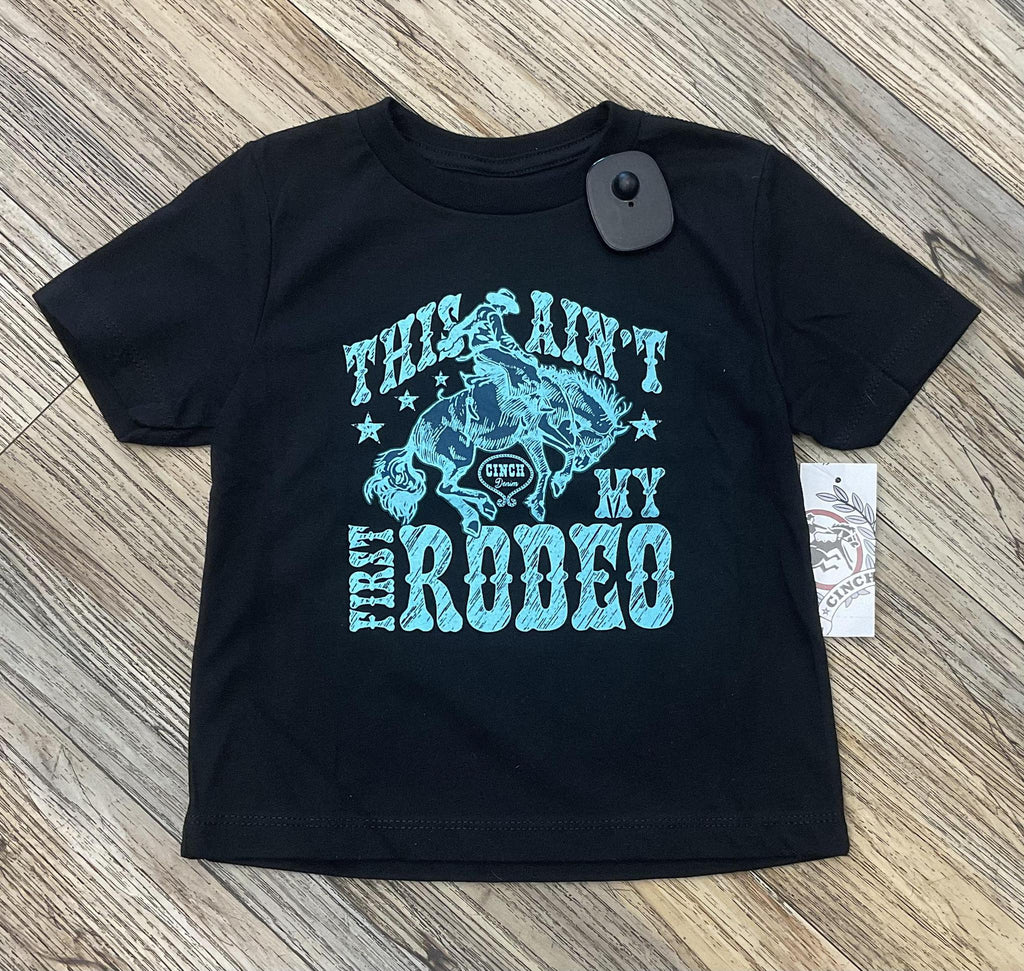 CINCH BOYS BLACK TEE | MTT7671097