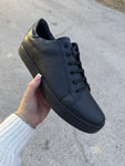 ALUCIN BLACK LEATHER SHOE