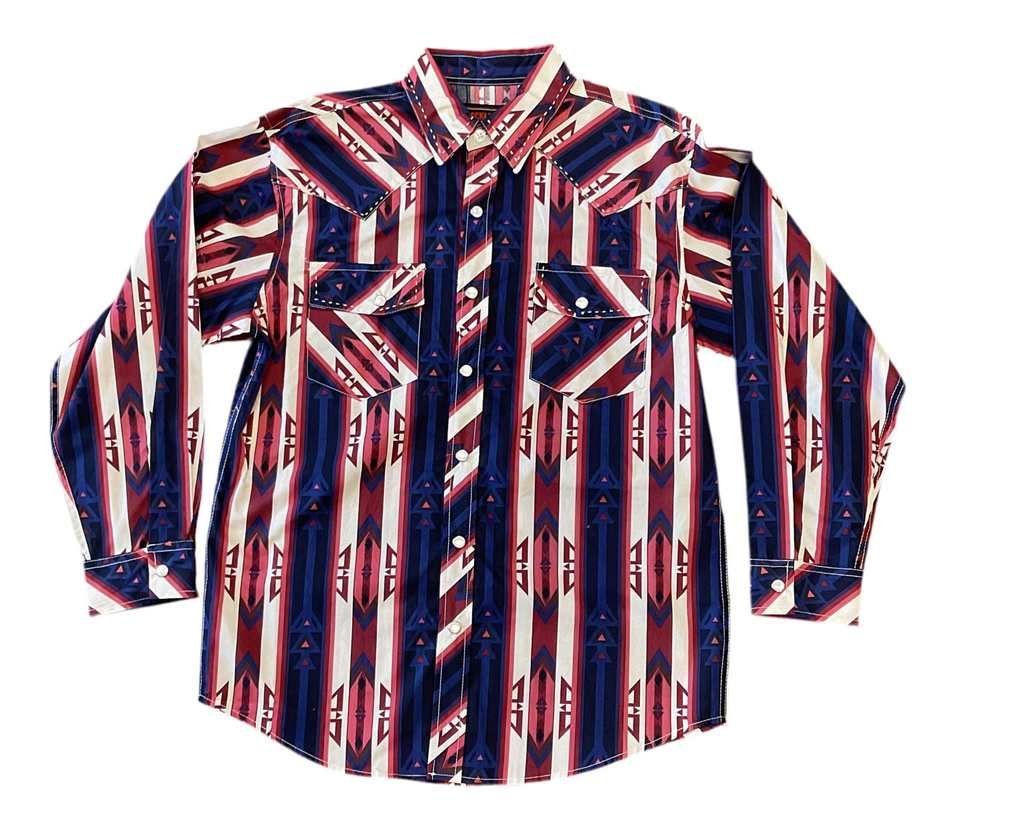 ROCK&ROLL BOYS LONG SLEEVE SHIRT B8S6571