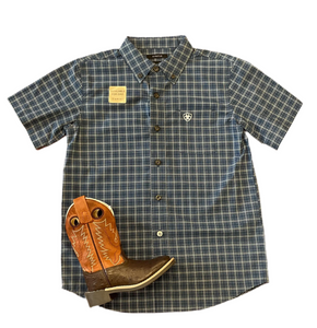 BOYS PRO KYREE CLASSIC SHORT SLEEVE SKYFALL SHIRT |10039511