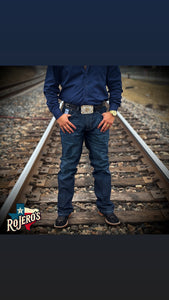 STRAIGHT LEG | CINCH MEN  JEANS DARK WASH  MB98034007 SILVER LABEL
