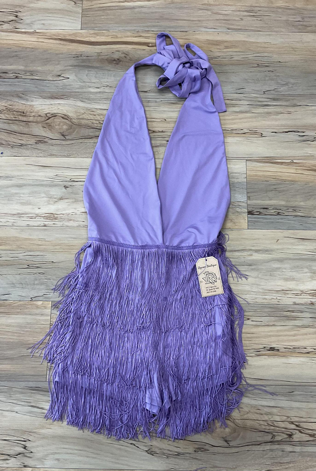 Nora lilac romper