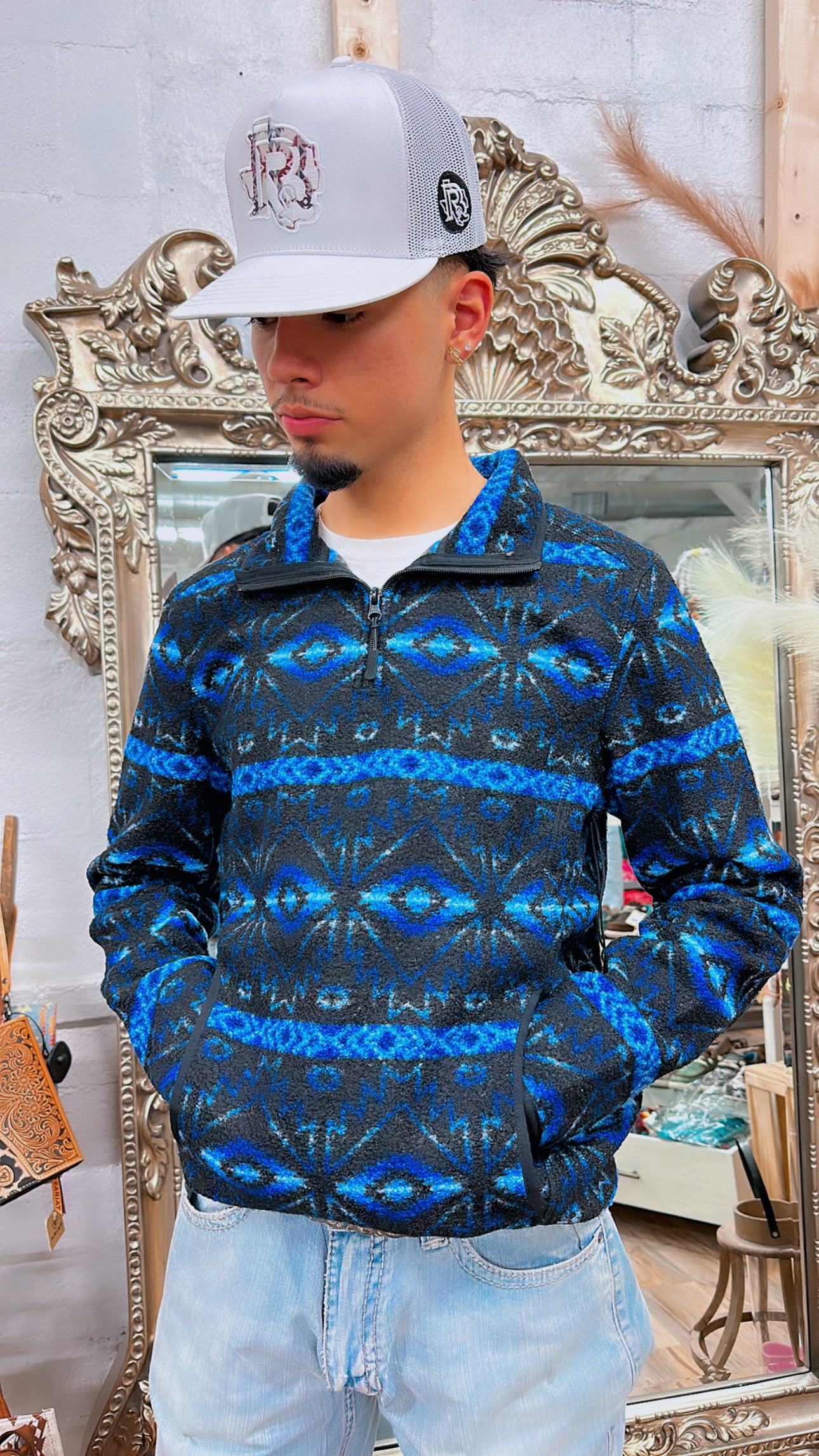 Aztec pullover for men deals