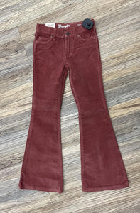 WRANGLER  GRILS FLARE CORDUROY  STRETCH TROUSER JEANS | 112353066