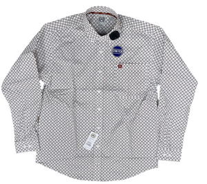 CINCH MENS LONG SLEEVE WHITE SHIRT | MTW1105868