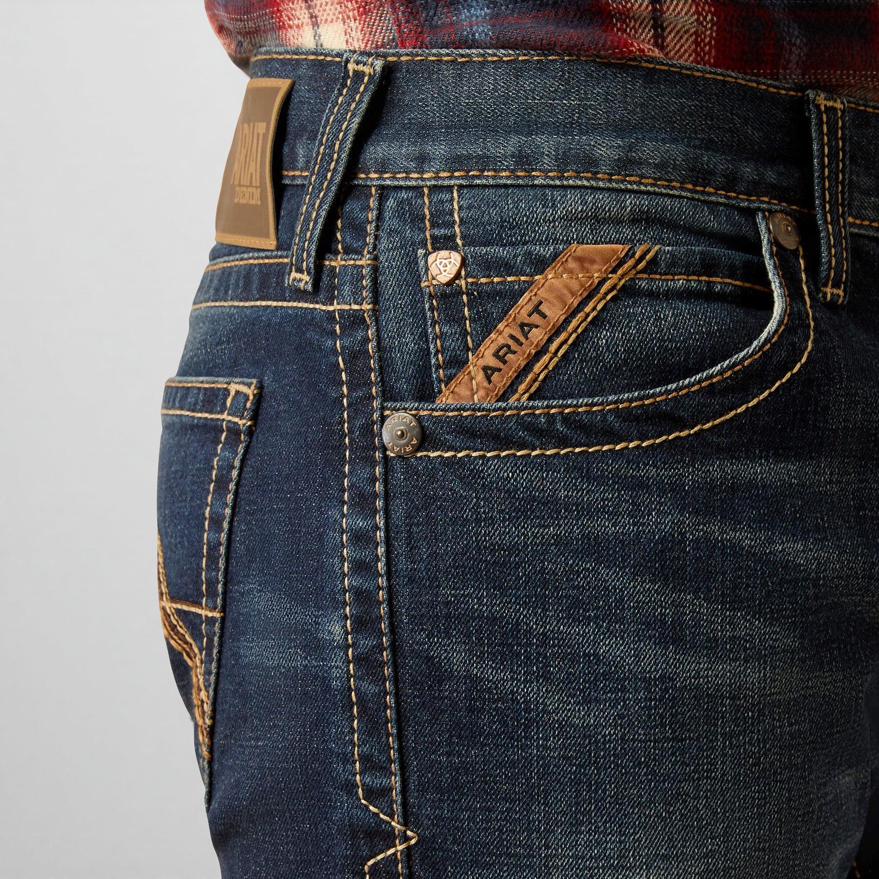 MENS ARIAT M8 MODERN GUNNER STRAIGHT  JEANS |10051869