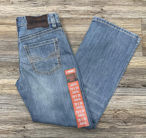 Men’s Rock & Roll Double Barrel Straight Boot Light Vintage Jeans |BM0SD06125 Red Label