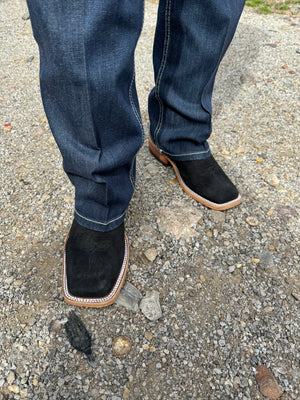 ‘‘ AARON’’ MENS ANDERSON BEAN BLACK NAKED DEERTAN BOOTS | 338184