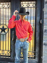 Load image into Gallery viewer, Mens Cinch Red Long Sleeve