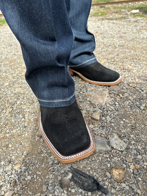 ‘‘ AARON’’ MENS ANDERSON BEAN BLACK NAKED DEERTAN BOOTS | 338184