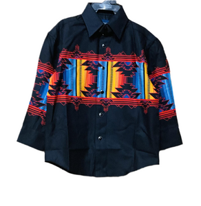 Boys long sleeve shirt black | PHBSOSR0MW