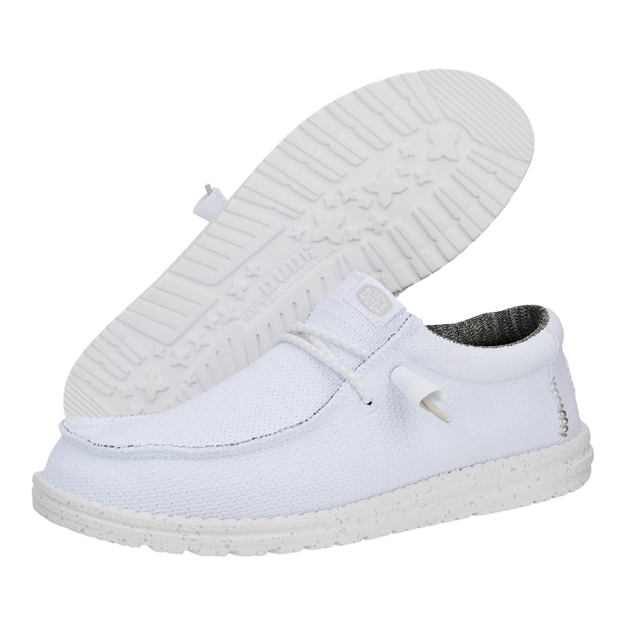 HEY DUDE WALLY SPORT MESH WHITE| 40403-143