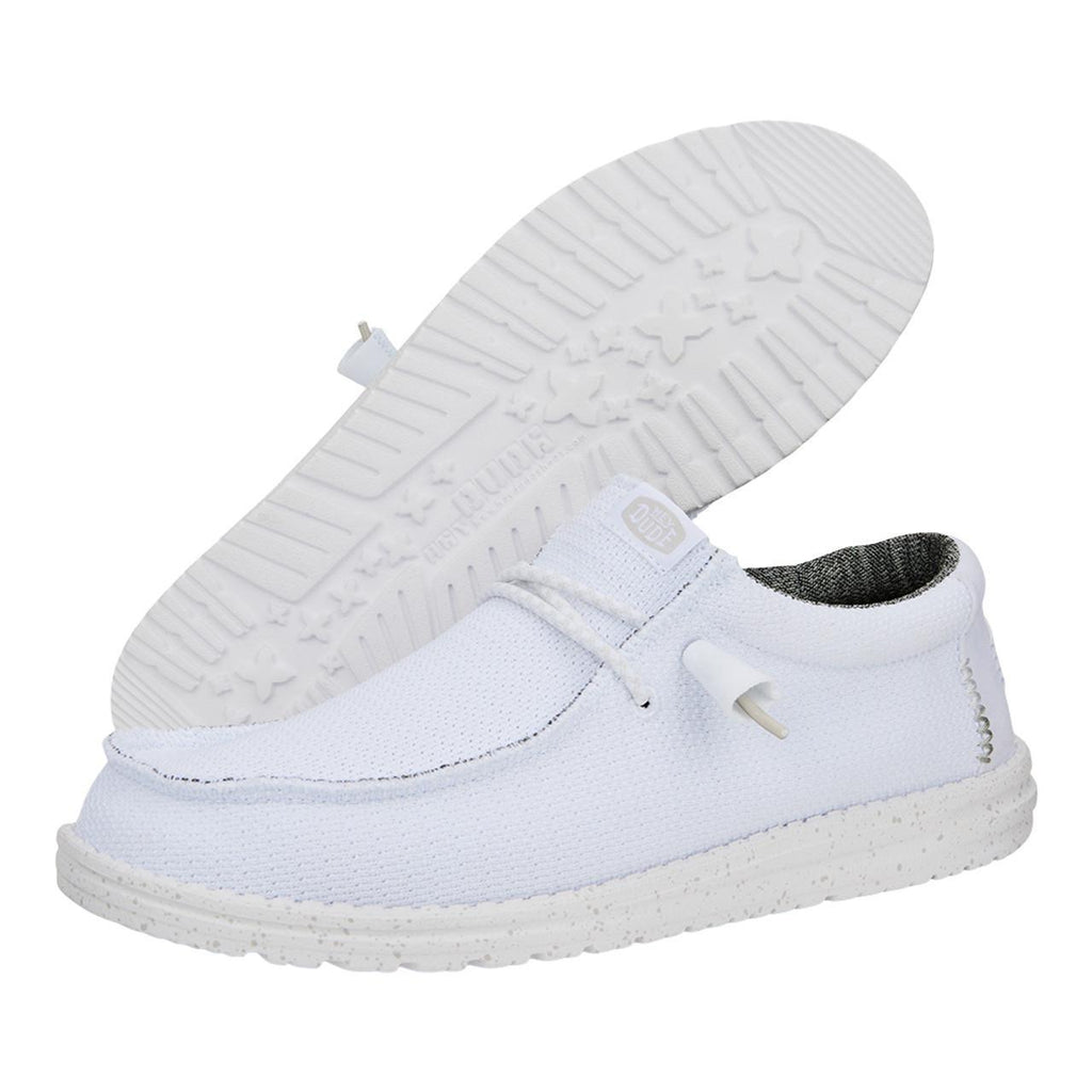 HEY DUDE WALLY SPORT MESH WHITE| 40403-143