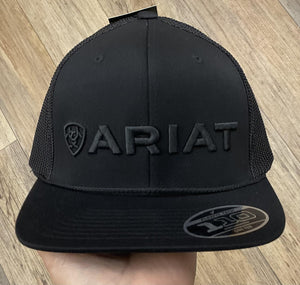 MENS ARIAT BLACK CAP | A300091801