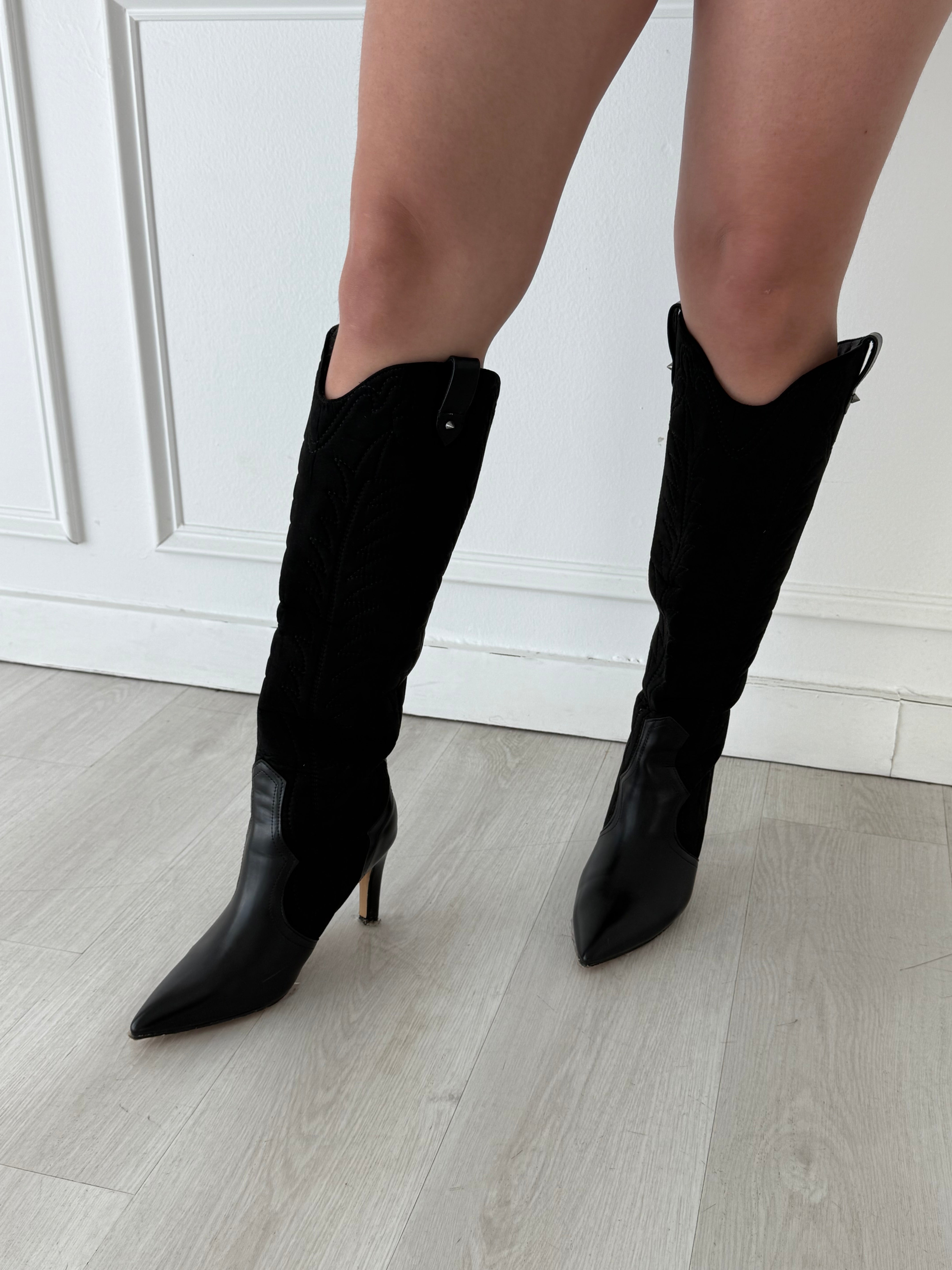 Sonia black boots