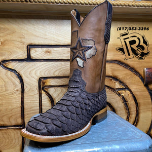 BR BROWN TEXAS EDITION 15 FOOT PITON ORIGNAL BOOTS