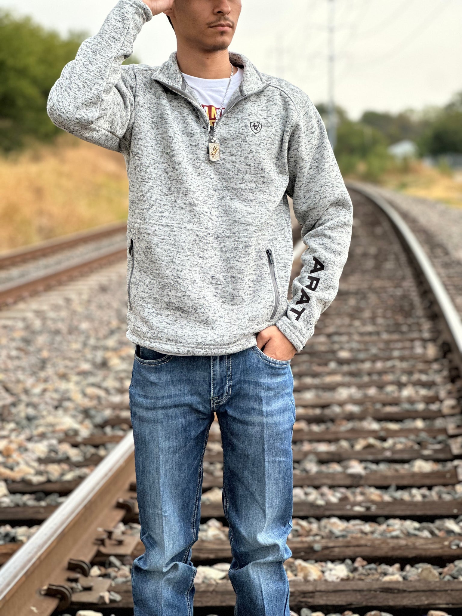 Ariat mens sweater sale