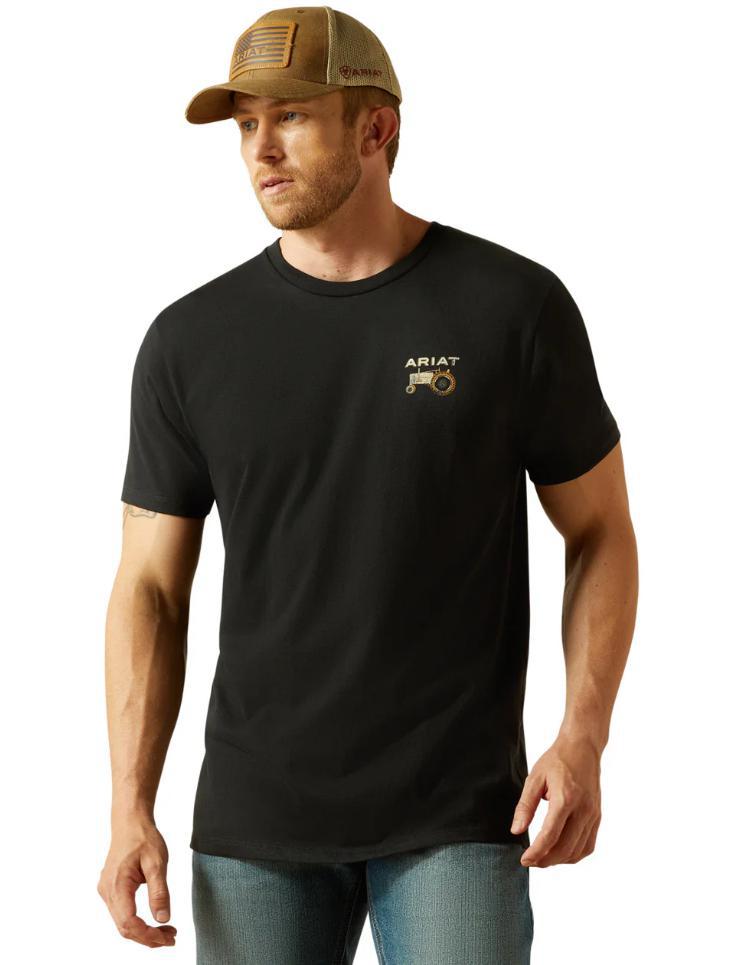 Ariat Men's Black Gramps Tractor Graphic T-Shirt |10062425