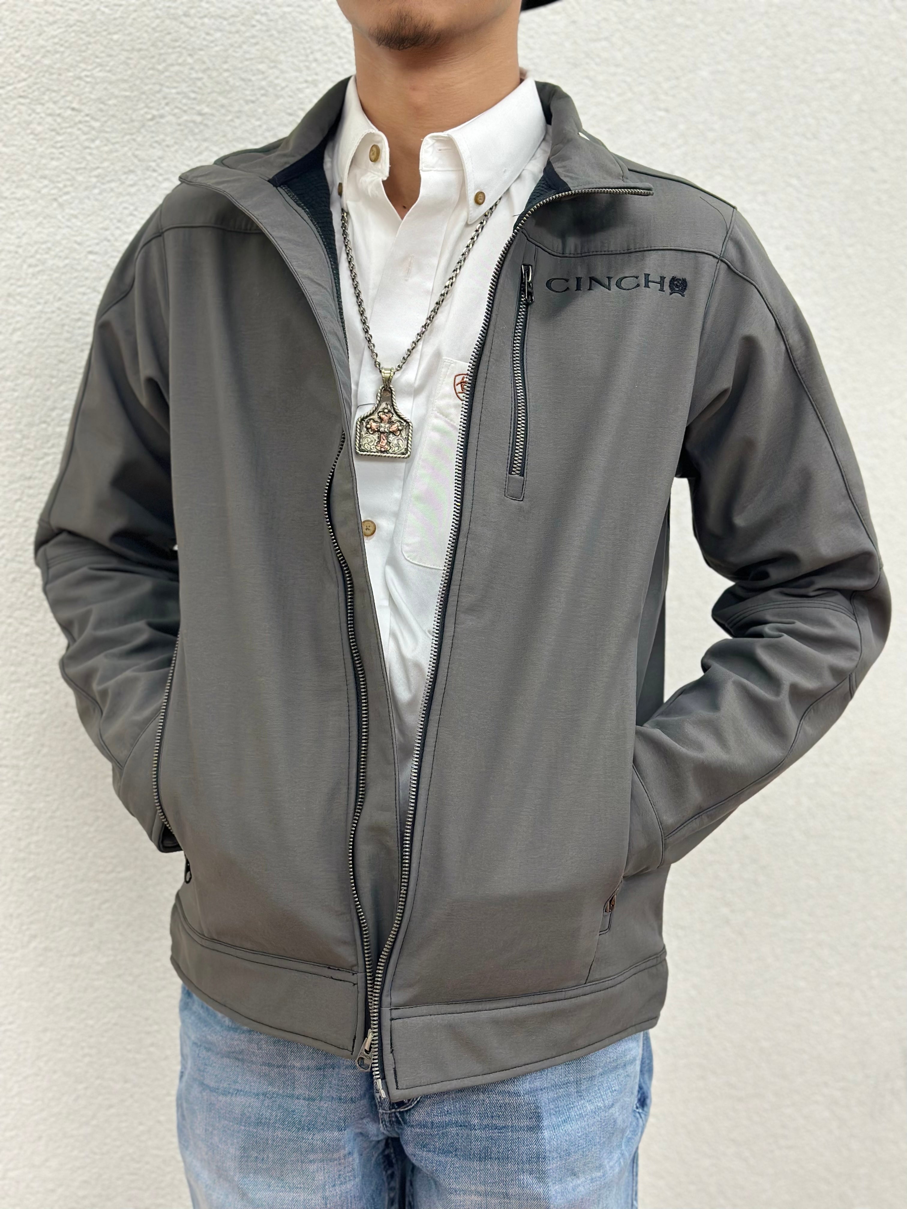 CINCH | MENS  JACKET OLIVE