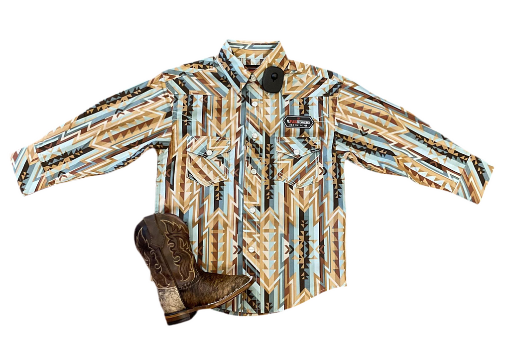ROCK&ROLL boys long sleeve shirt