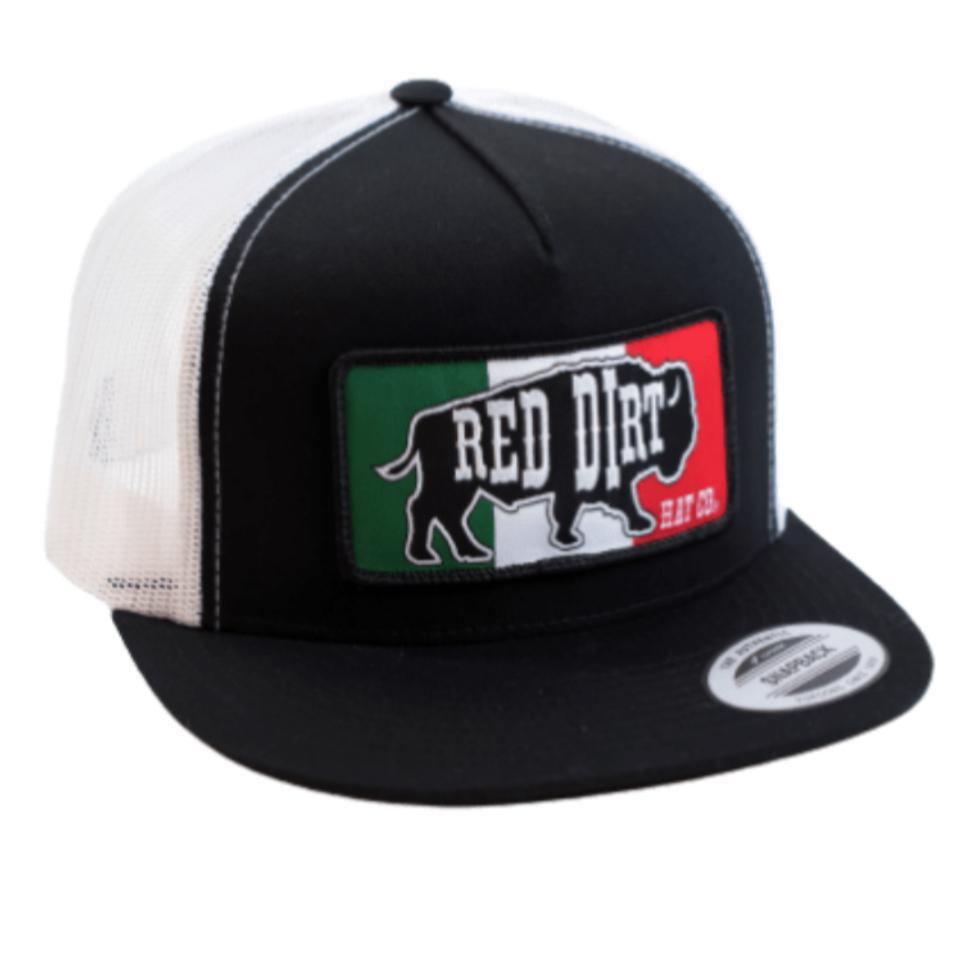 RED DIRT HAT CO  EL ORIGINAL, BLACK/WHITE CAP |RDHC-218