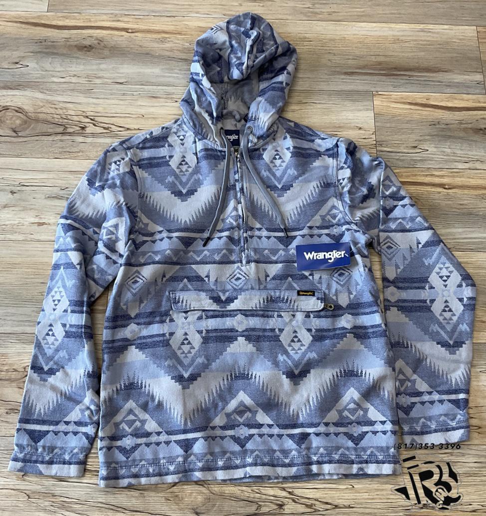 Mens wrangler  ocean cavern hoodie | 112337773